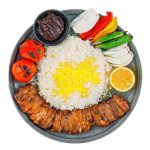 چلو کباب  چنجه