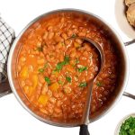 خوراک لوبیا چیتی