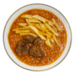 خورشت قیمه سیب زمینی